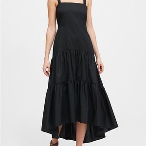 Banana Republic tiered cotton poplin sundress